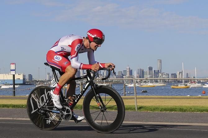 Luke Davison racing for SASI.
