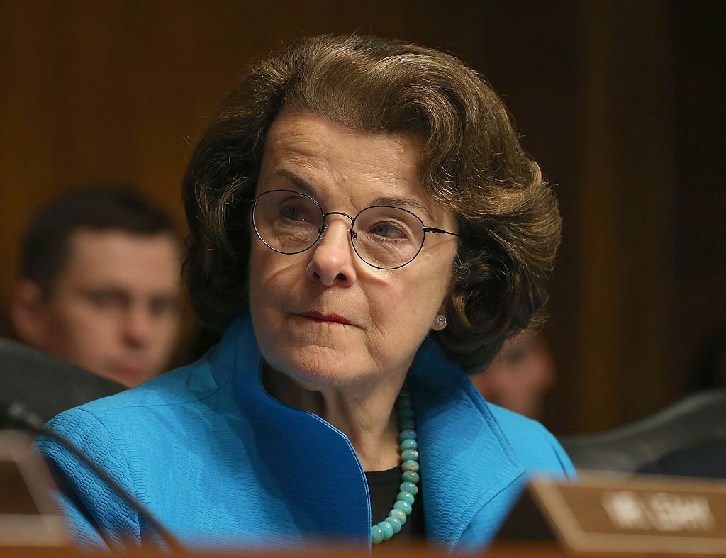 Sen. Dianne Feinstein.