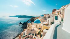 A view of Santorini