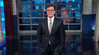 Stephen Colbert mocks Donald Trump holiday tweeting