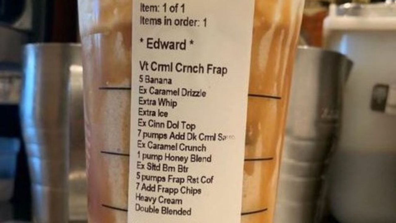 Starbucks order