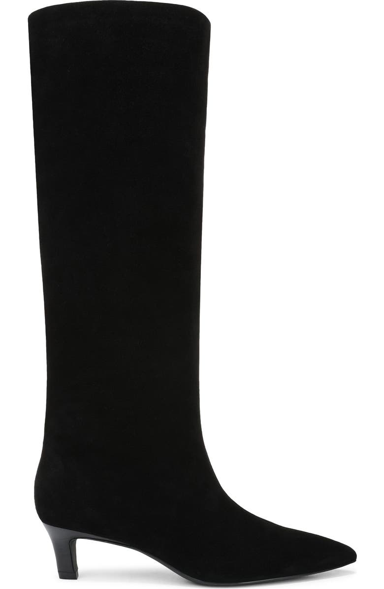 Dauphine Kitten Heel Knee High Boot