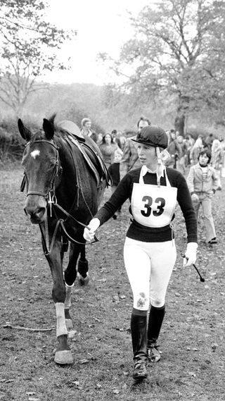 Princess Anne took part in the 1976 Olympic Games in Montreal
