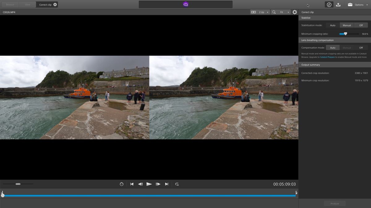 The Sony FX30’s gyro stabilization is one of its best features... and