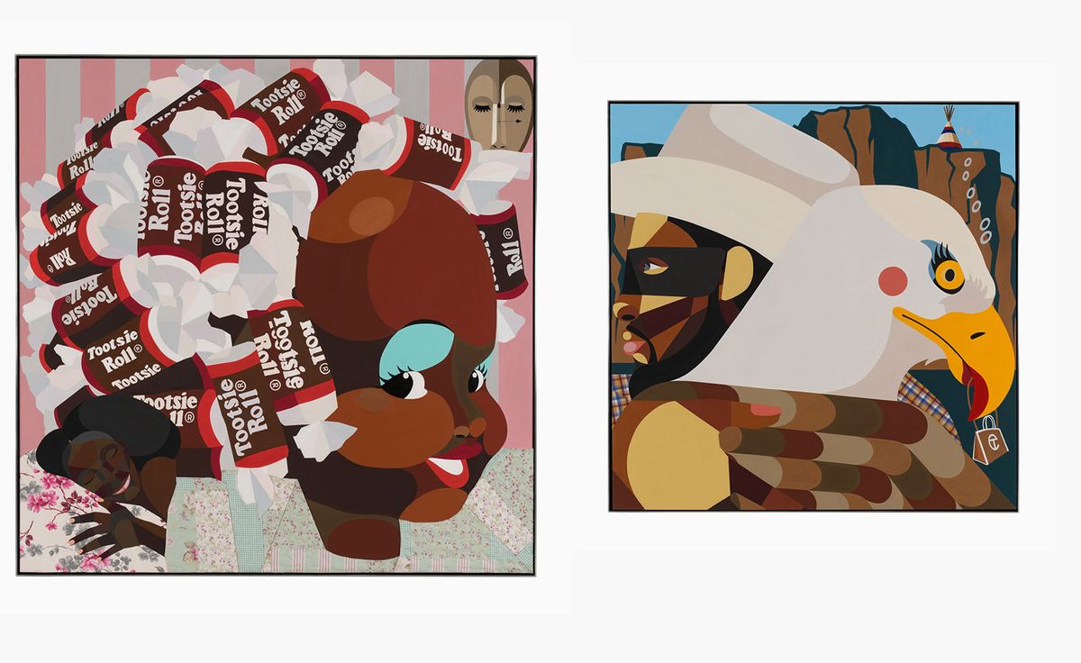 High low culture and the sickly sweetness of Tootsie Rolls: Derrick Adams in London