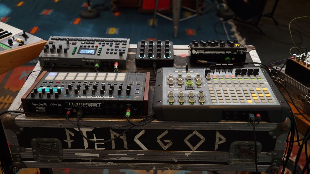 Sylvan Esso studio shots