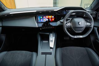 Peugeot 308 dashboard and interior