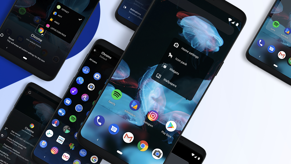 A press image of Hyperion Launcher