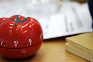 Break your work into chunks with the Pomodoro technique