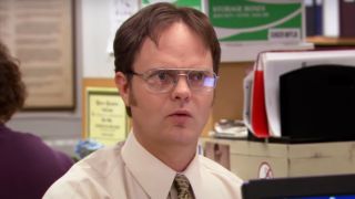Rainn Wilson as Dwight Schrute on The Office.