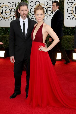 Amy Adams And Darren Le Gallo At The Golden Globes 2014