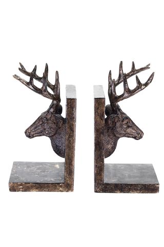 Stag Bookends, £16