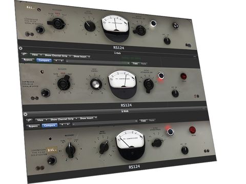 The three RS124 compressors sound subtly different.
