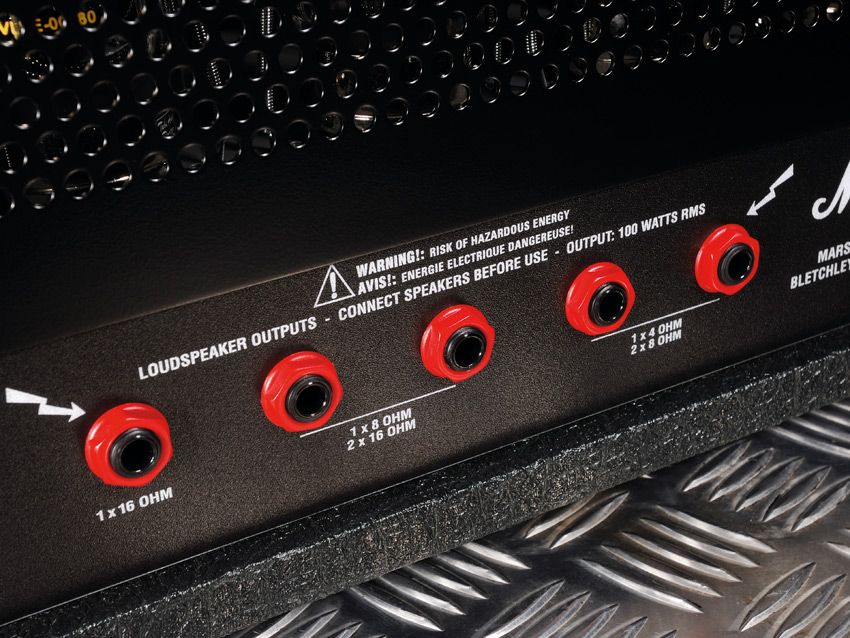 Flexible speaker outputs allow an abundance of cabinet configurations