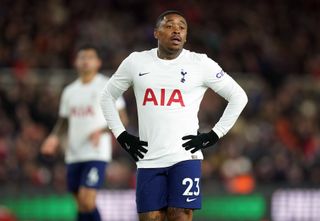 Tottenham Hotspur’s Steven Bergwijn during the Emirates FA Cup fifth round match at the Riverside Stadium, Middlesbrough. Picture date: Tuesday March 1, 2022