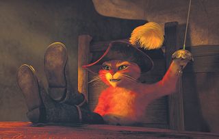 This Shrek spin-off gives one of its best characters an adventure of his own. And doesn’t Antonio Banderas, as the voice of swashbuckling Puss, sound like the cat who got the cream?