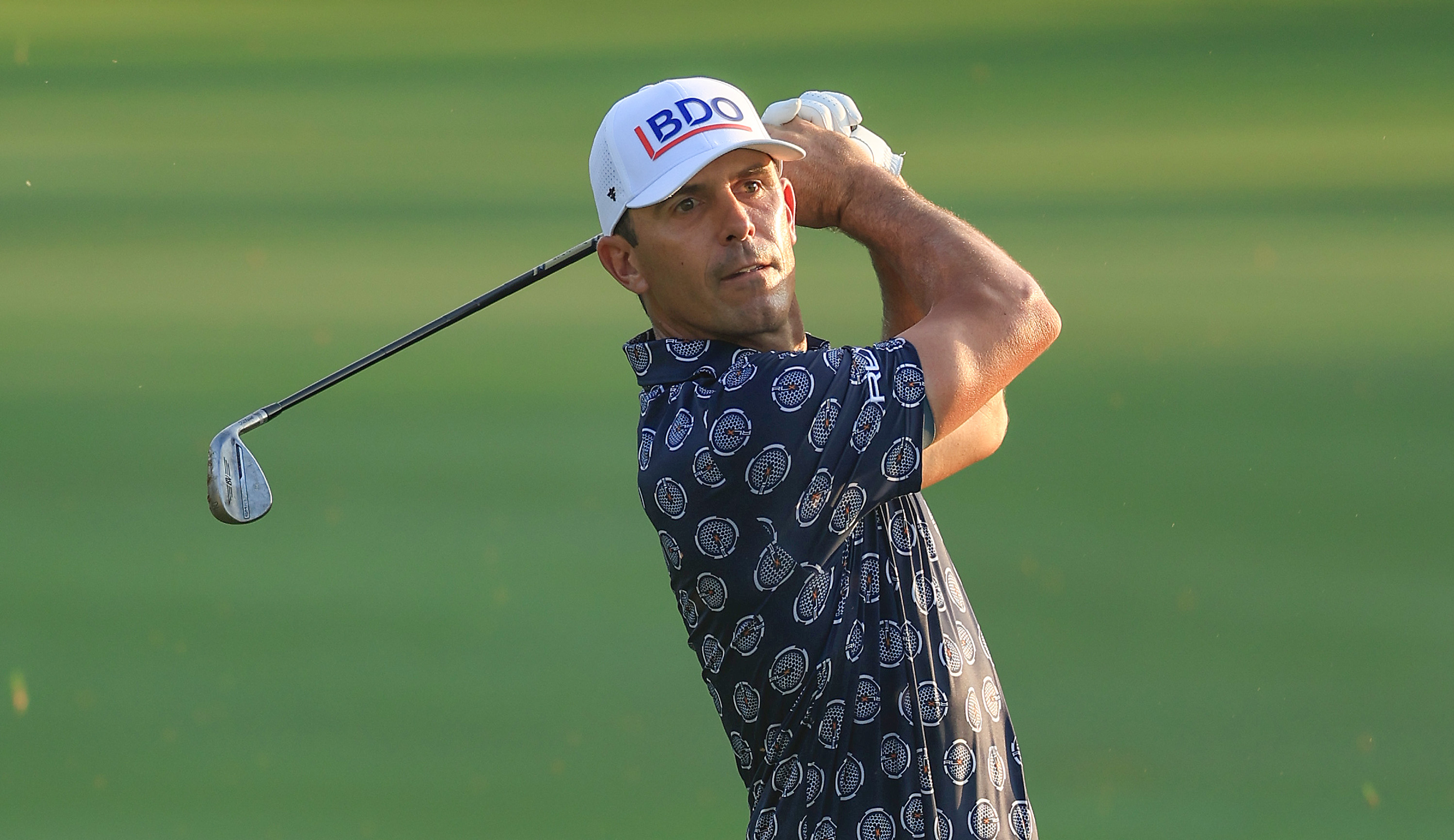 Billy Horschel hits a wedge