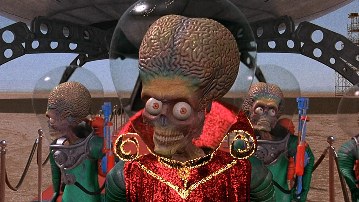 A Martian from Tim Burton's Mars Attacks!
