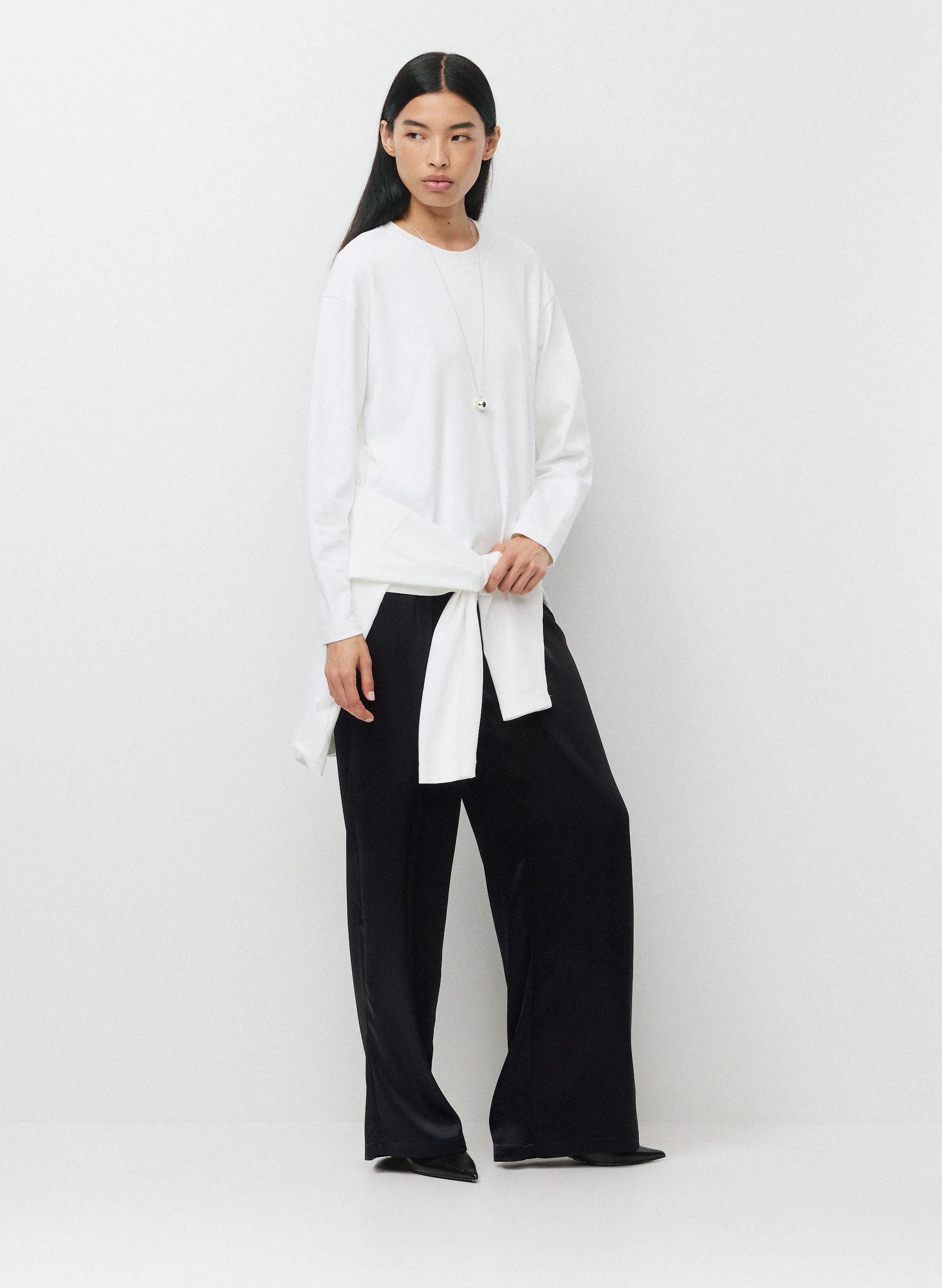Interlock Cotton Steps Longsleeve