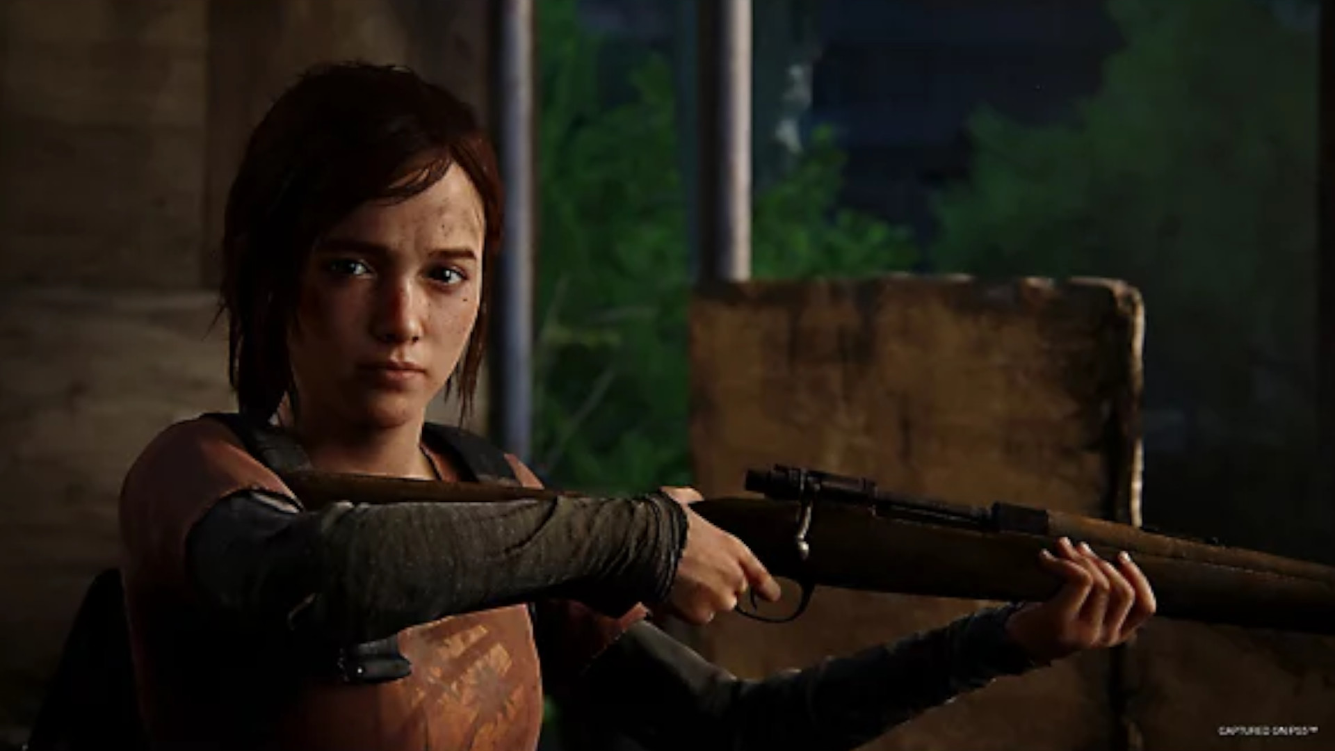 Ellie in The Last Of Us Part I