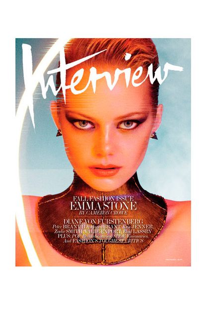 Emma Stone covers Interview Magazine