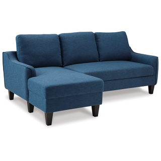 blue sleeper sofa/chaise