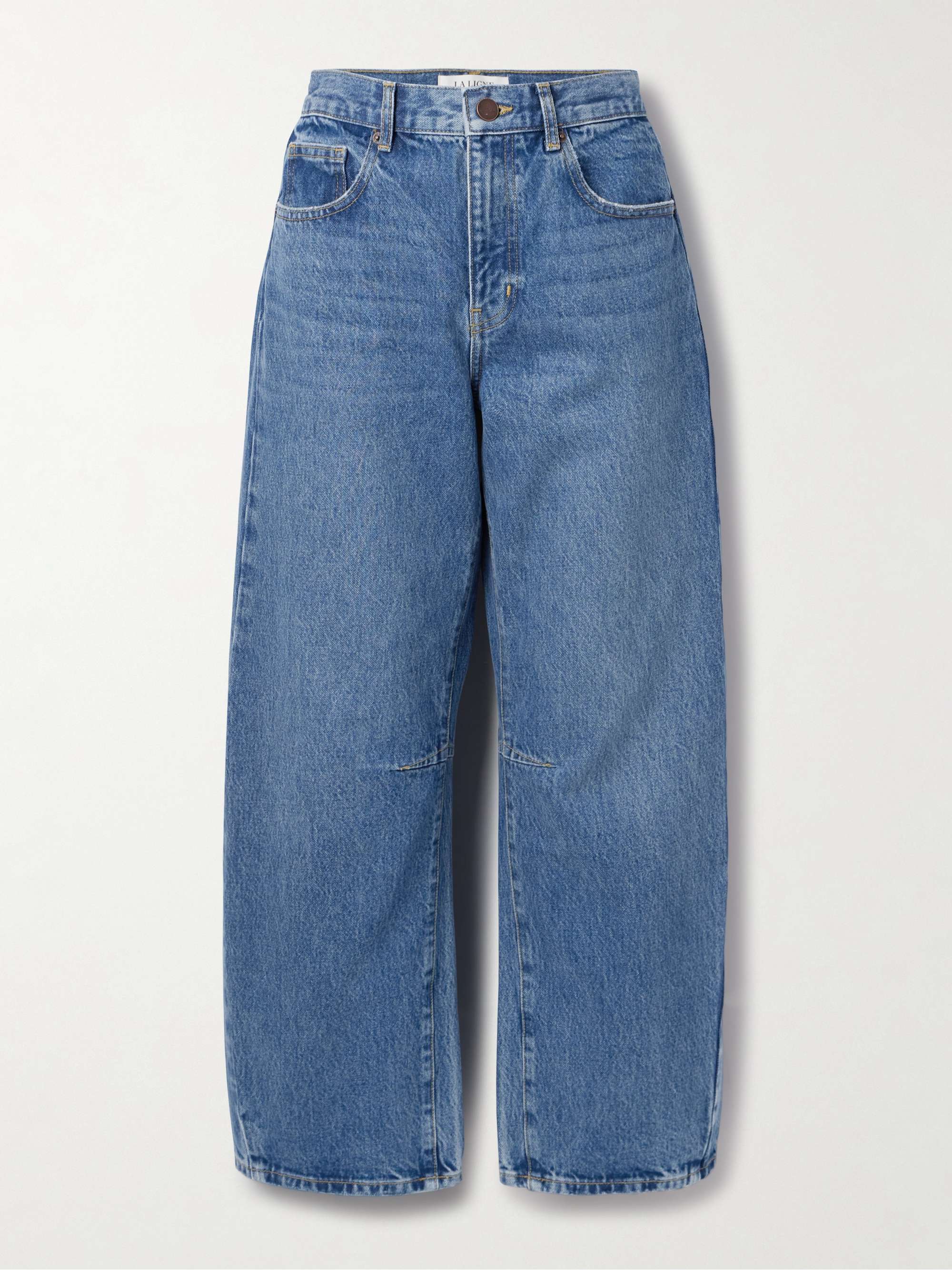 The Megalyn High-Rise Barrel-Leg Jeans