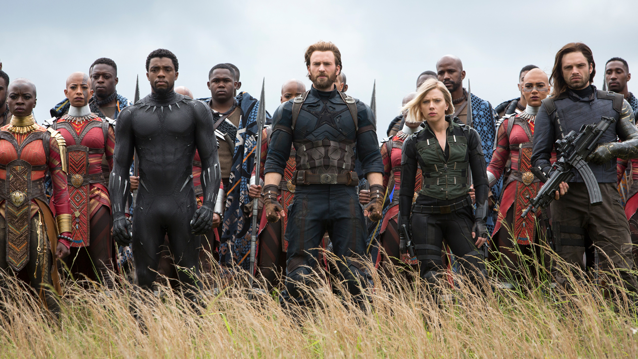 Captain America Black Widow und mehr in Avengers: Infinity War