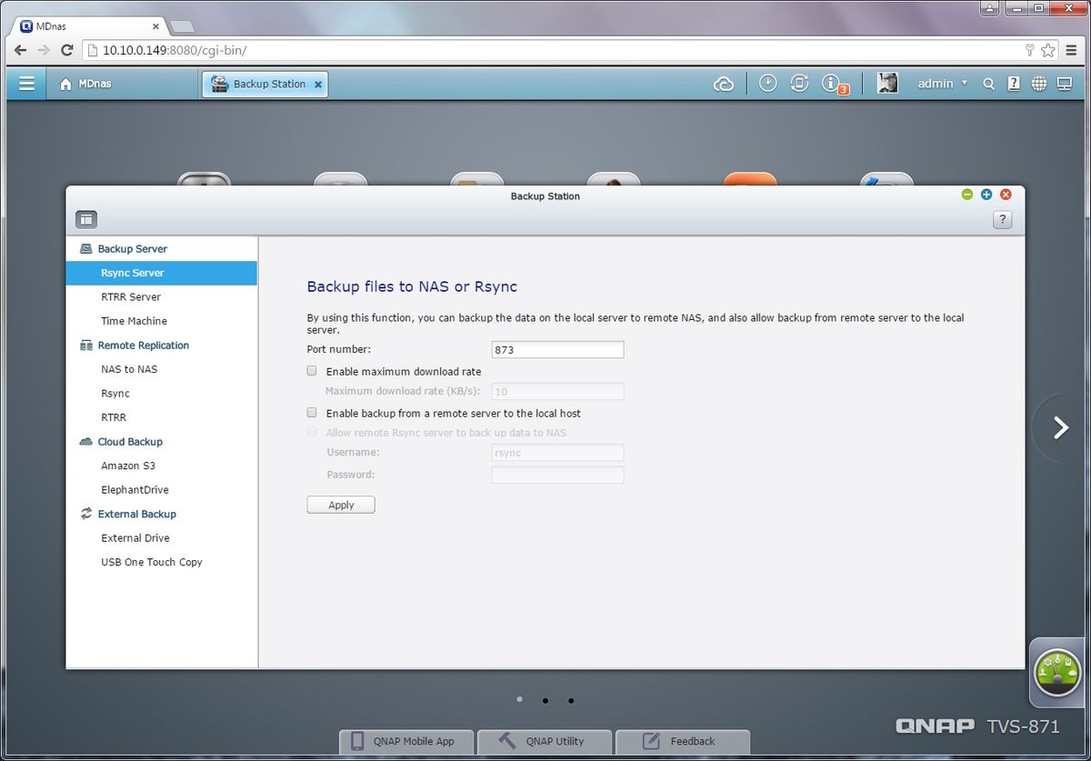 Qnap Tvs 871 Ui 16