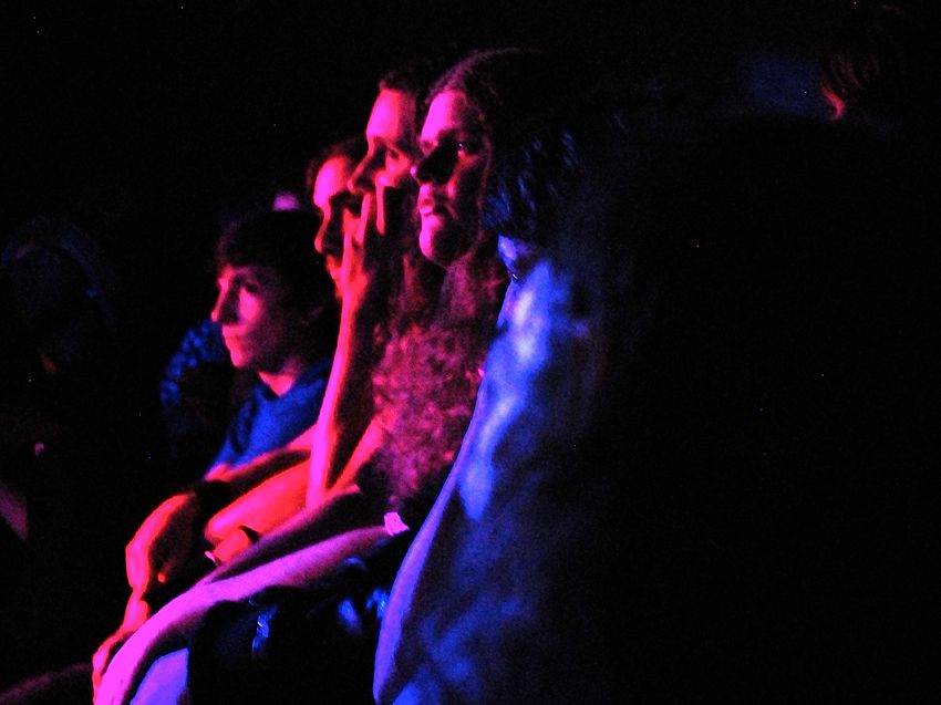 150 lucky fans were treated to incendiary shredding and a Q&amp;A