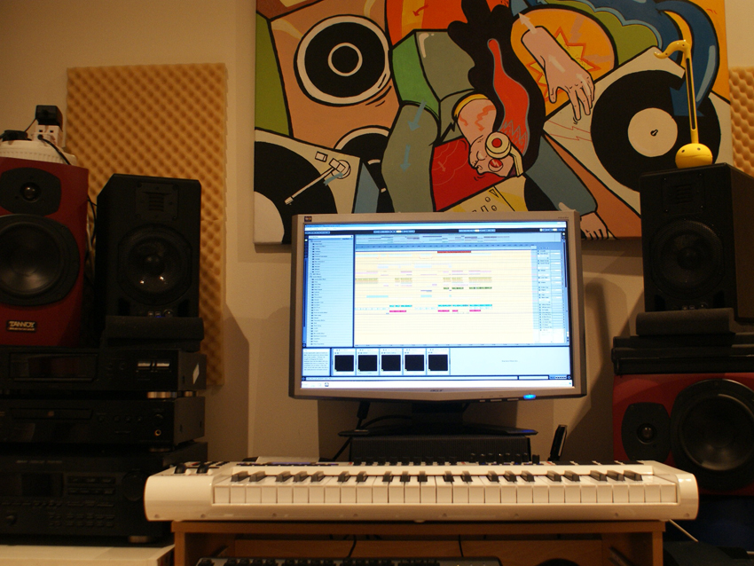 The studio