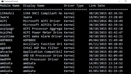 windows 10 command prompt list directory