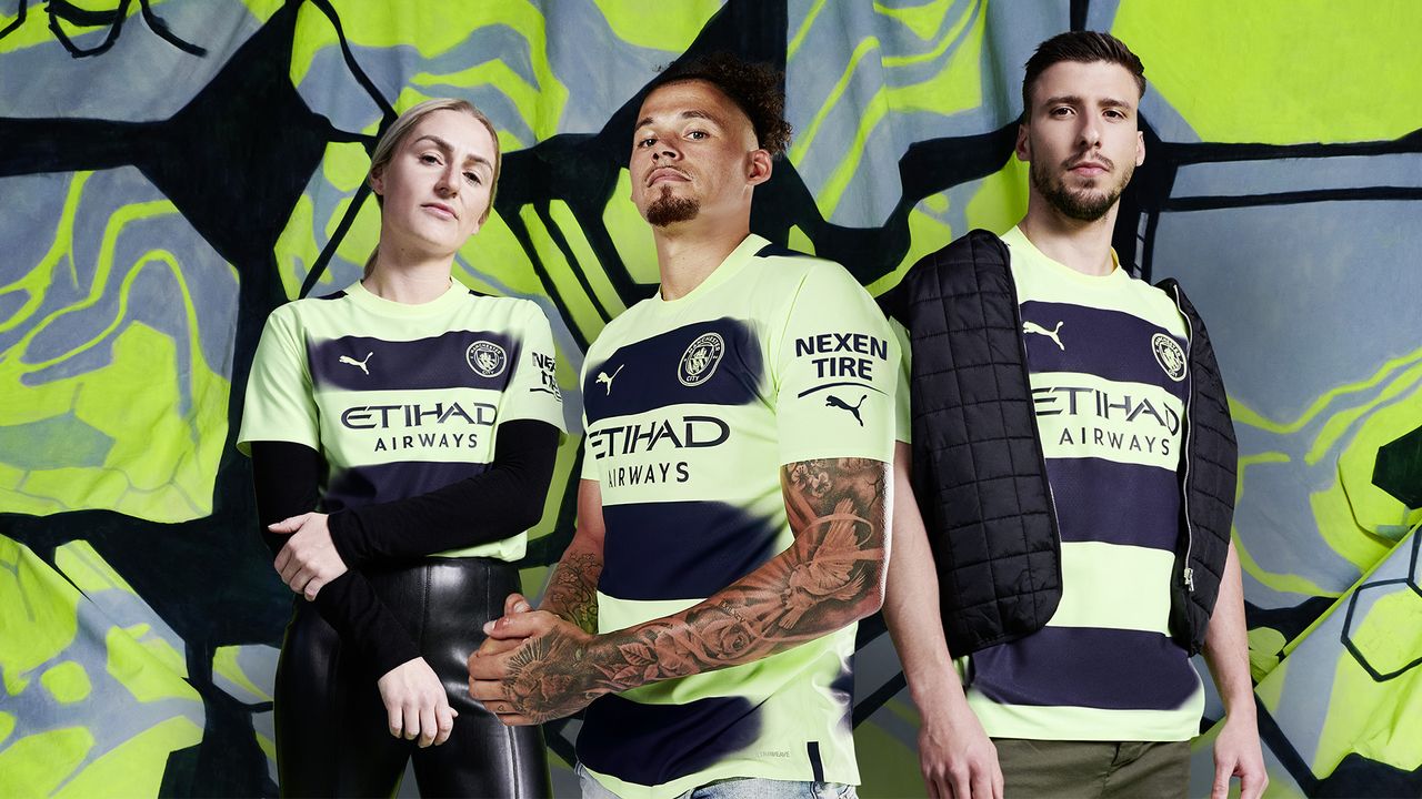 Puma Manchester City third kit 2022/23