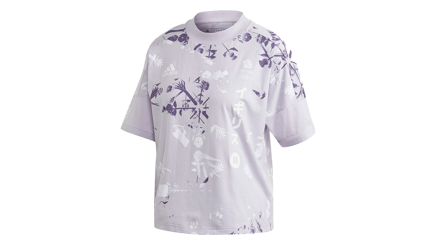 Adidas Team GB Flower T-shirt Team GB kit