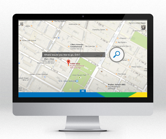 Google homepage redesign