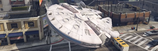 Star Wars Millennium Falcon mod Slide