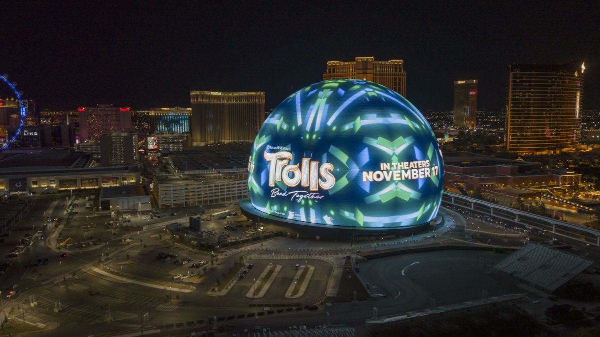 Sphere in Las Vegas to display all 32 NFL helmets as part of