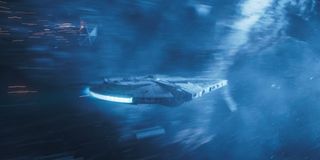 The Millennium Falcon in Solo: A Star Wars Story