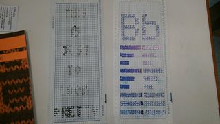 Examples of punch cards