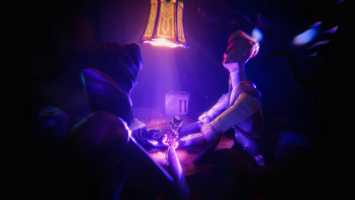 Gameplay images of The Last Case of Benedict Fox.