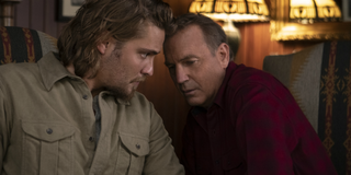 Yellowstone Kayce Dutton Luke Grimes John Dutton Kevin Costner Paramount Network