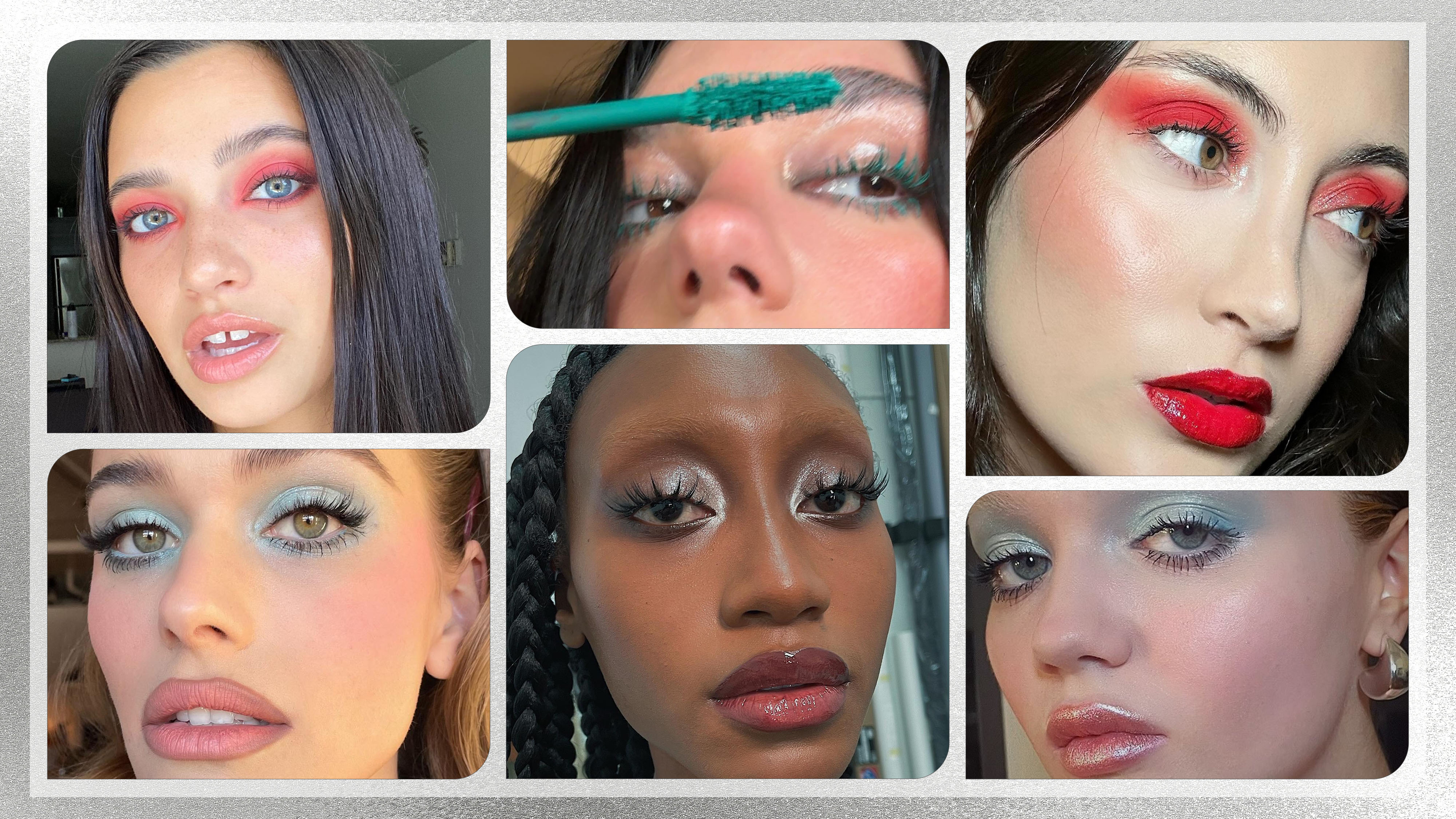 Cool-tone makeup for summer