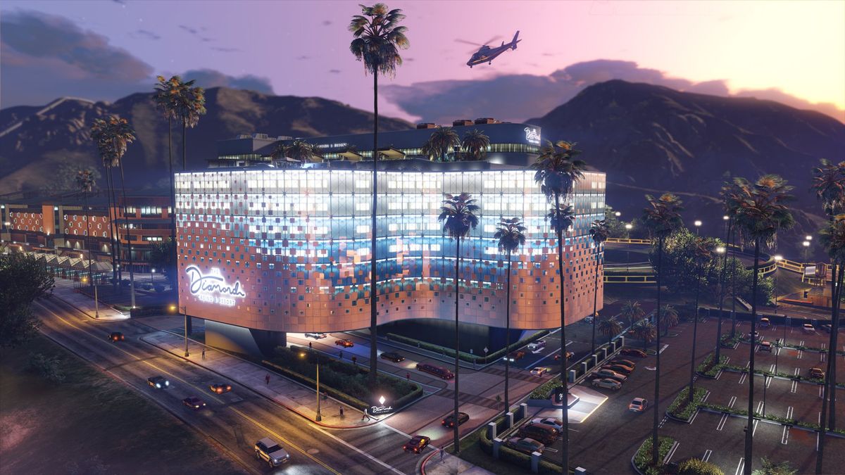 Found a new way out of the casino! : r/gtaonline