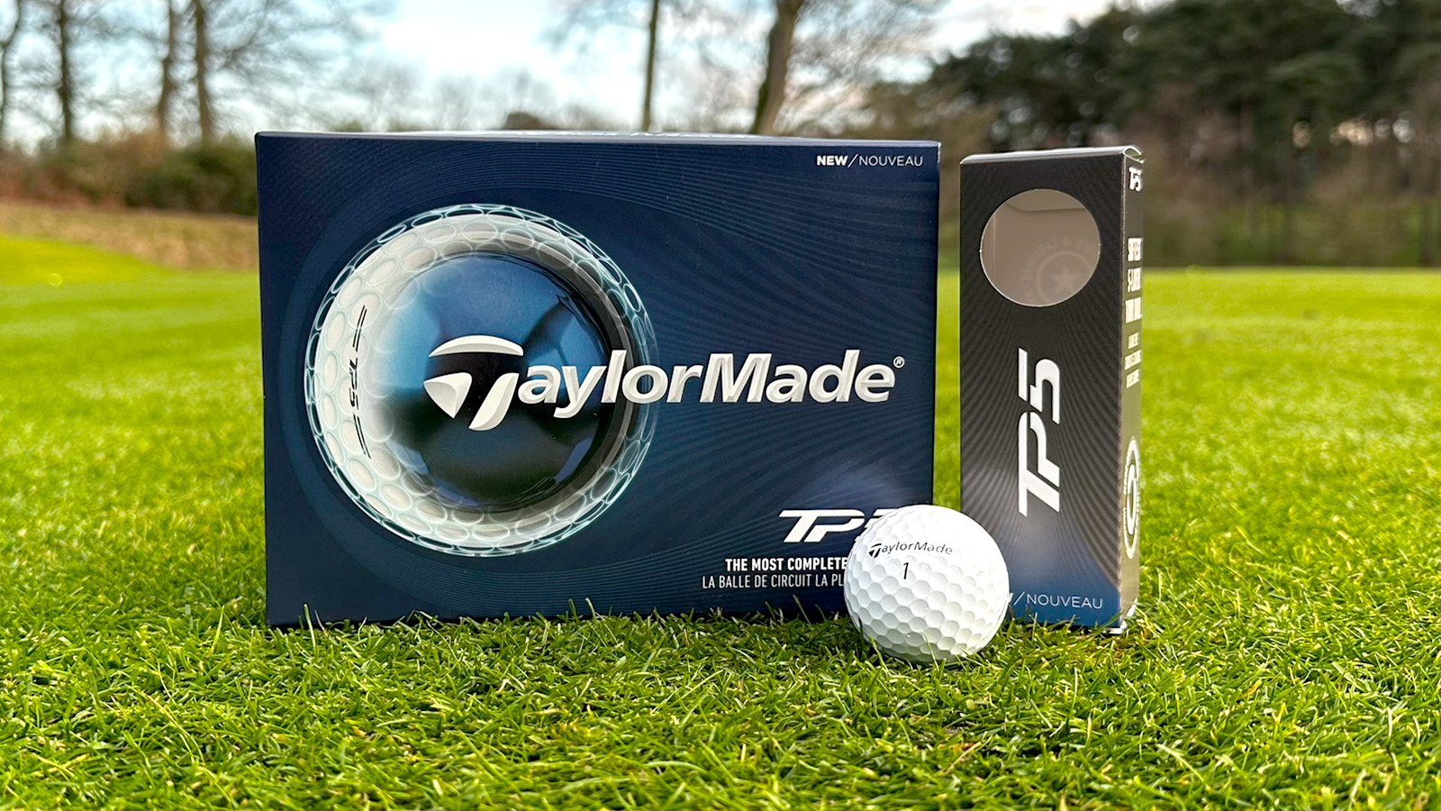 TaylorMade TP5 and TP5x golf balls