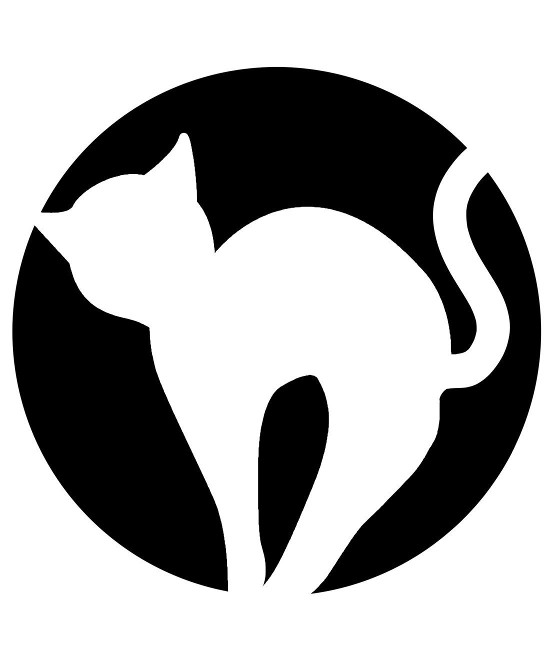 Look familiar? This witch's cat is a Halloween design favourite