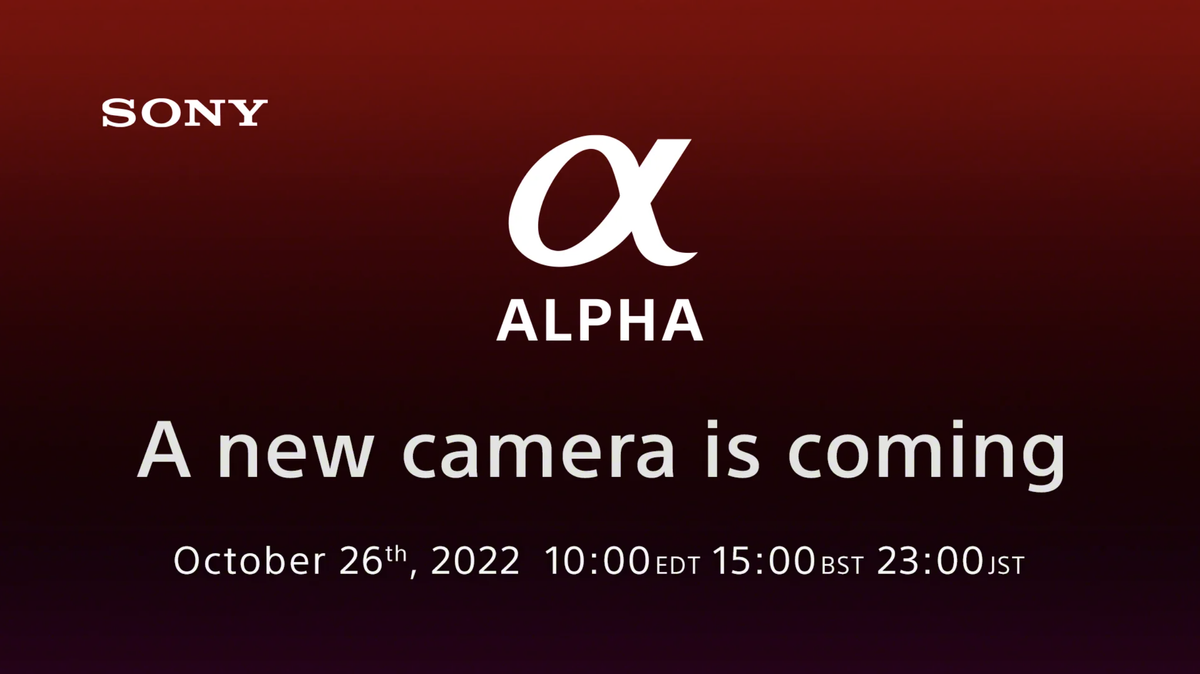 Nowy aparat Sony Alpha już dziś – obejrzyj z nami premierę!