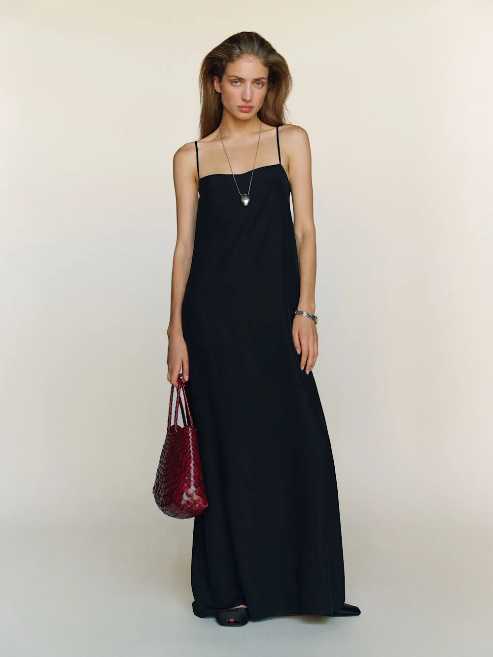 Reformation, Glenna Silk Dress