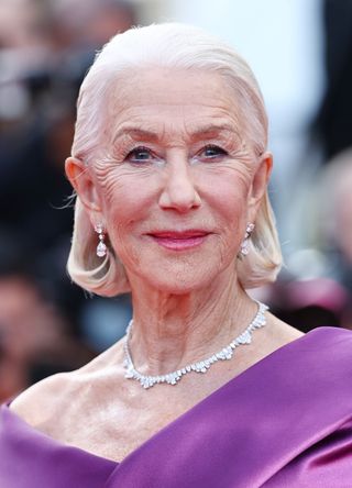 Dame Helen Mirren attends the "La Plus Precieuse Des Marchandises" (The Most Precious Of Cargoes) Red Carpet at the 77th annual Cannes Film Festival at Palais des Festivals on May 24, 2024 in Cannes, France