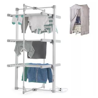 Dry:Soon 3-Tier Heated Airer and Cover Bundle