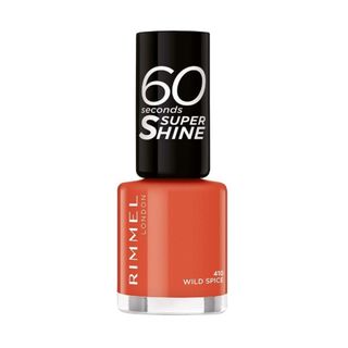 Rimmel 60 Seconds Super-Shine Nail Polish, 410 Wild Spice